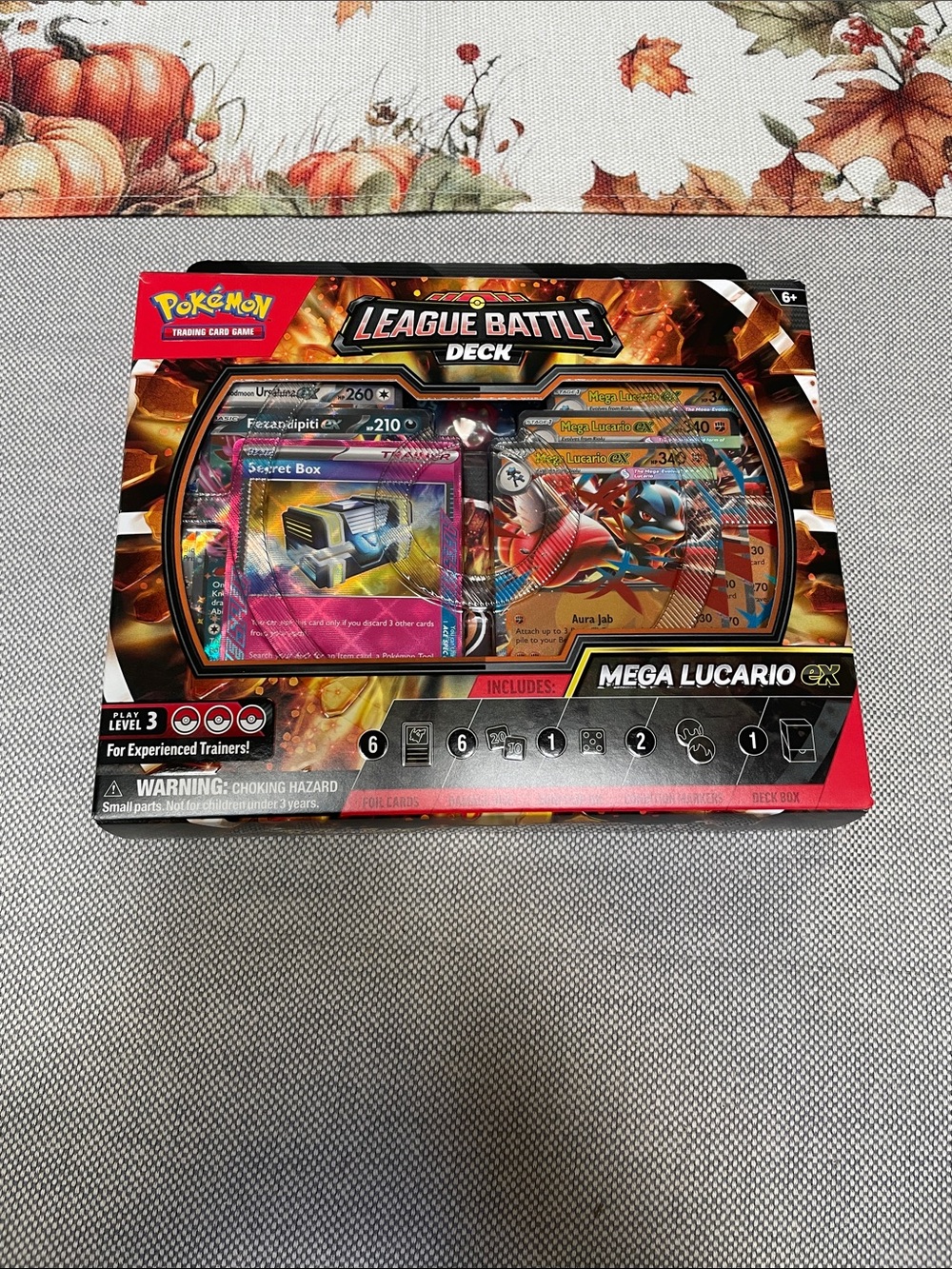 Pokémon League Battle Deck - Mega Lucario EX (Red/Black)